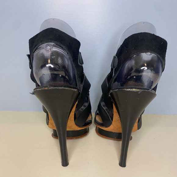 L.A.M.B  black size 7 heels. Sexy & Fun - Picture 14 of 14